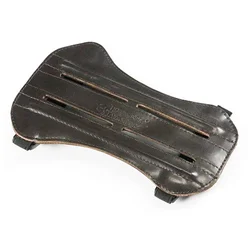 Protector de brazo cuero de buey para tiro con arco – dos correas