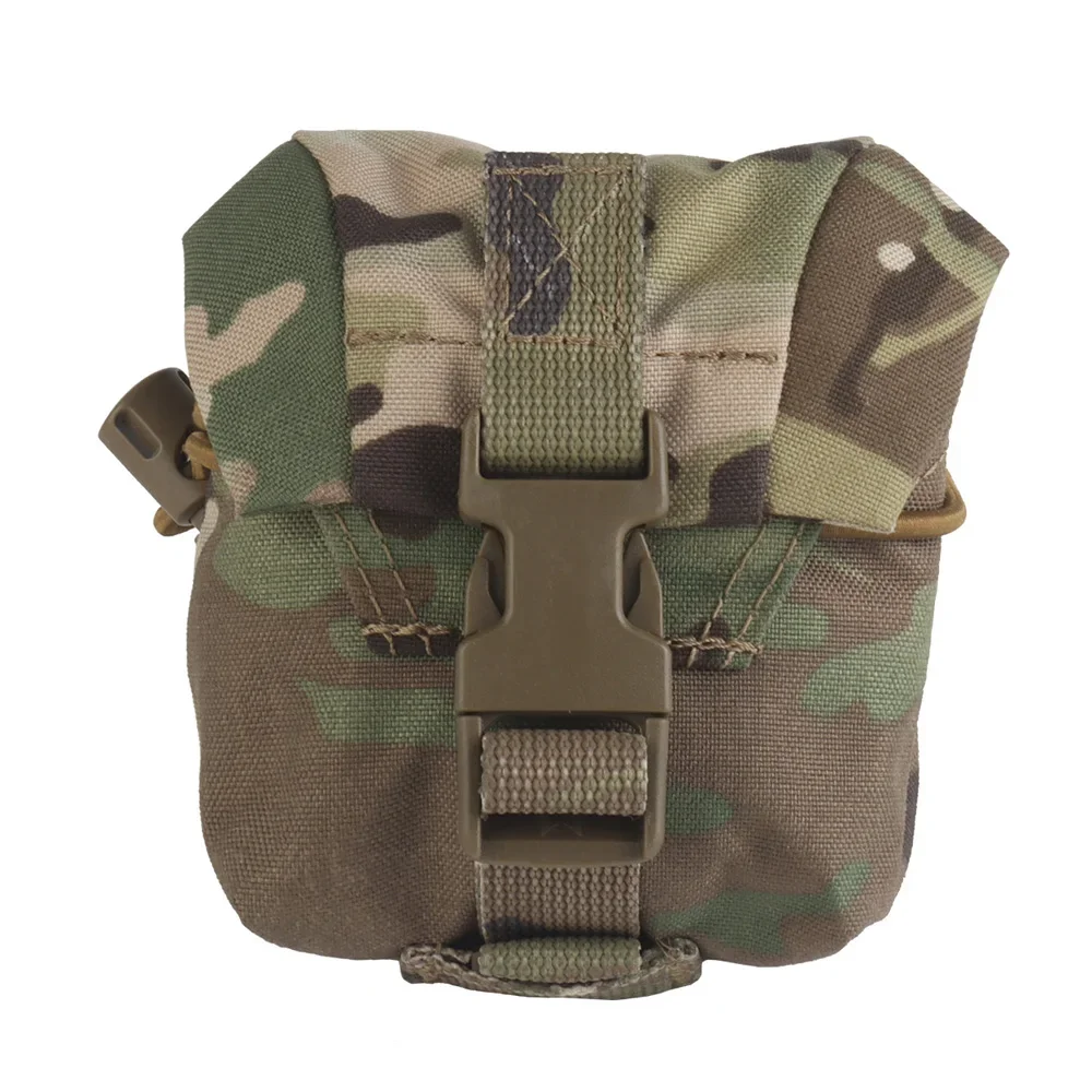 Bolsa táctica Frag con hebilla de liberación rápida, multifunción, para caza al aire libre, tiro, Airsoft, juego de guerra, almacenamiento de herramientas, bolsa para cinturón MOLLE - imagen 2