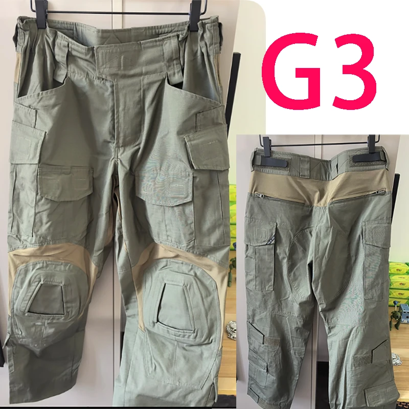 Pantalón de combate Outdoor G3 con tejido anti IR y resistencia al desgarro.