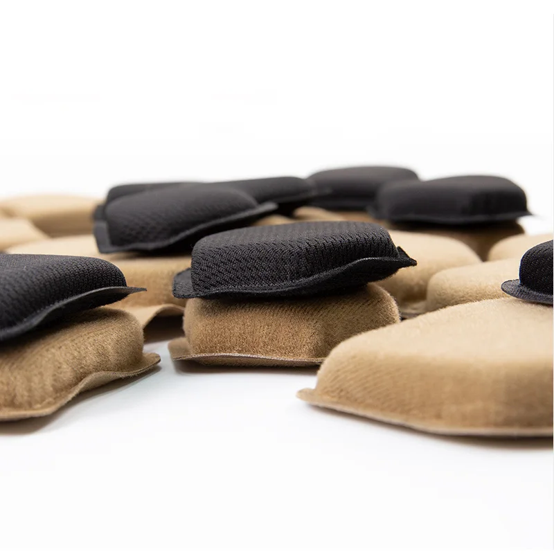 FMA cómodo almohadilla para casco de espuma viscoelástica de doble capa absorbente transpirable extraíble almohadilla para casco de esponja forrada Wendy TB1478 - imagen 3