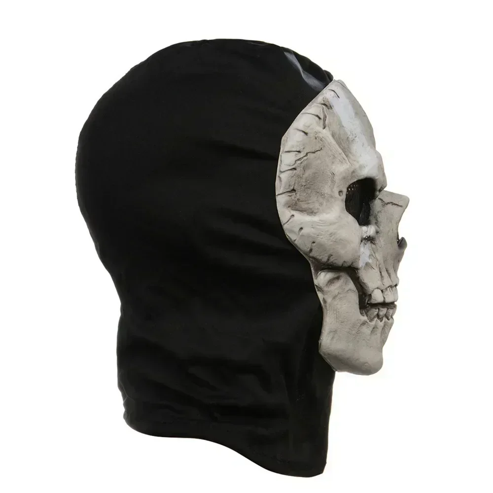 Máscara de calavera fantasma de terror para Halloween, casco de látex MW2 de Call of Duty, Cosplay para fiesta, utilería para mascarada, máscaras de esqueleto - imagen 4
