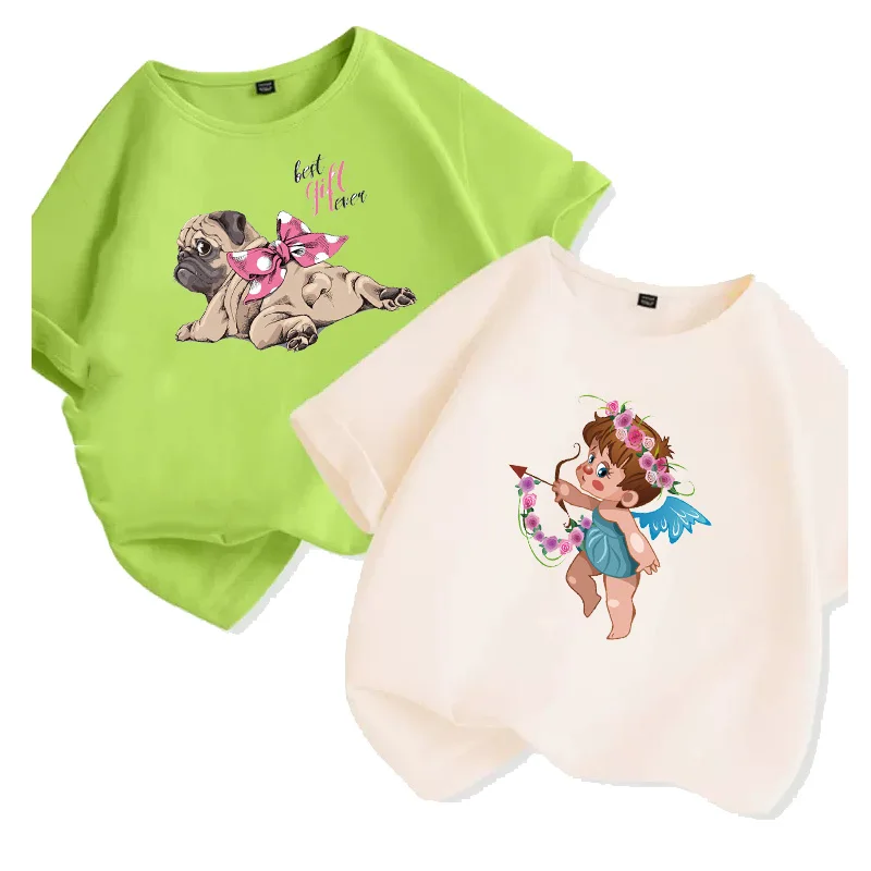 Apliques de animales de dibujos animados, transferencias de hierro para ropa, bricolaje, búho, Rubbit, perro, transferencia de calor, termoadhesivo para planchar para ropa - imagen 2