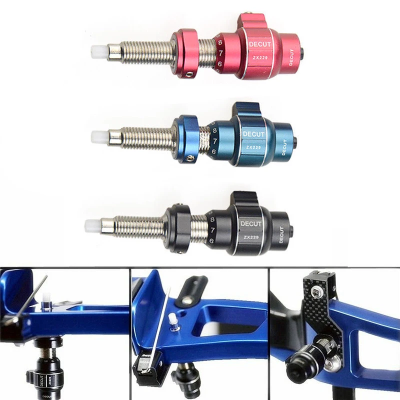 Émbolo de cojín de Tiro con Arco recurvo, botón de presión atornillable utilizado en flecha, accesorios de tiro de caza, 1 unidad - imagen 3