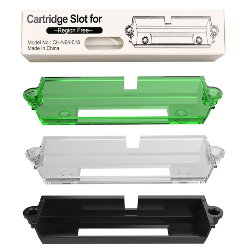 Ranura cartucho para máquina juego N64, bandeja con ranura para tarjeta juego repuesto con destornilladores, para - imagen 5