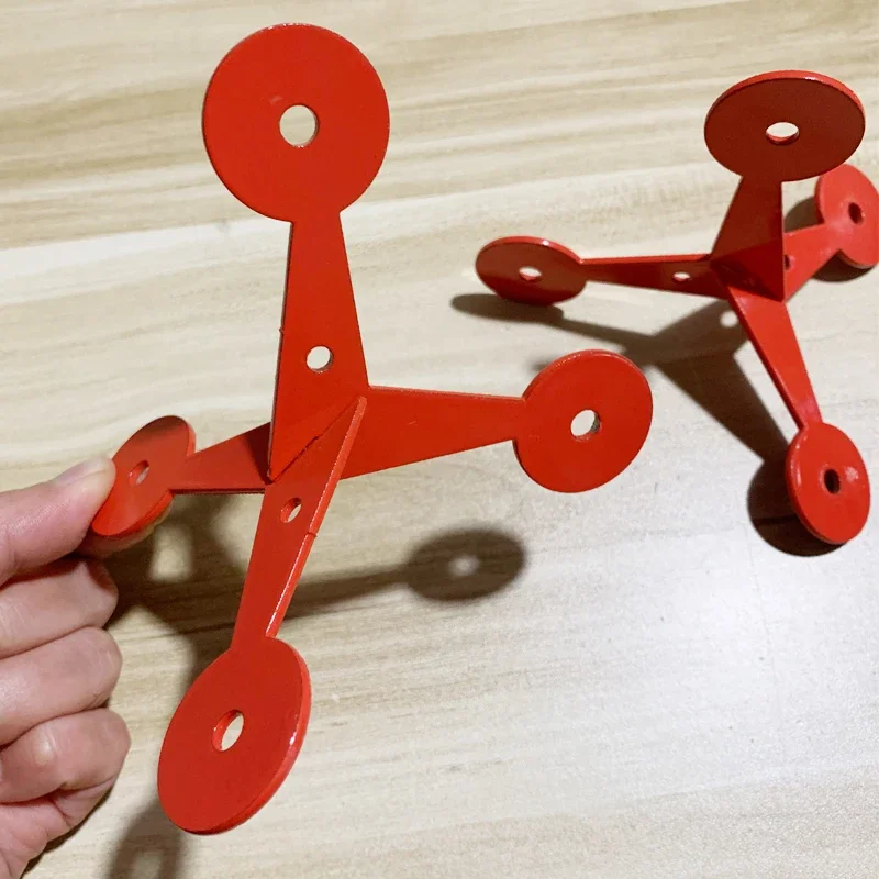 Bola de barro objetivo, bola de acero, catapulta de Metal, pistola de aire automática con rodamiento de tierra, práctica de tiro, traje de papel para salpicaduras - imagen 5