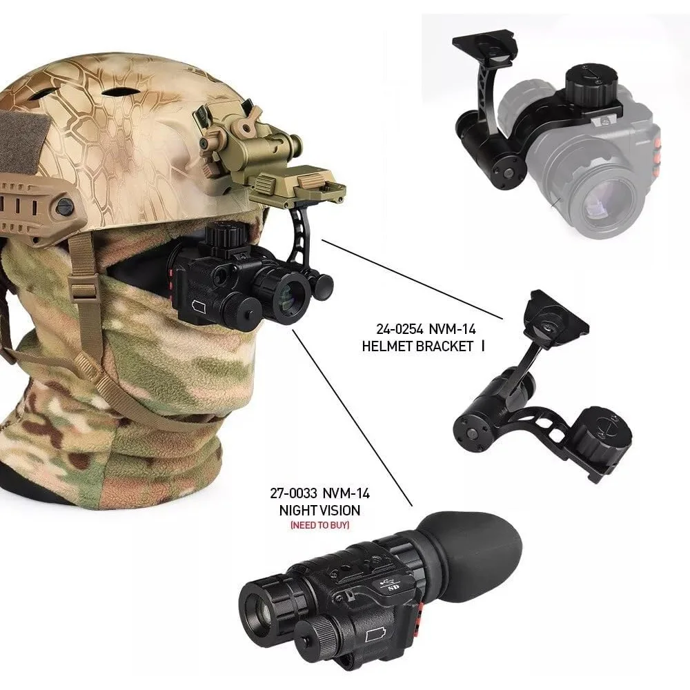 NVM-14 soporte de visión nocturna NVM14 adaptador de visión nocturna NVM 14 NVG soporte para casco gafas de visión nocturna soporte NVG - imagen 5