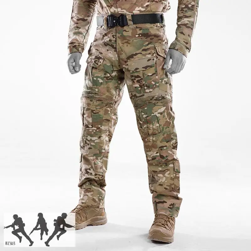 Pantalones tácticos de entrenamiento, pantalones multifuncionales y protectores, juego de entrenamiento, G3, EMR/ATFG ruso - imagen 2