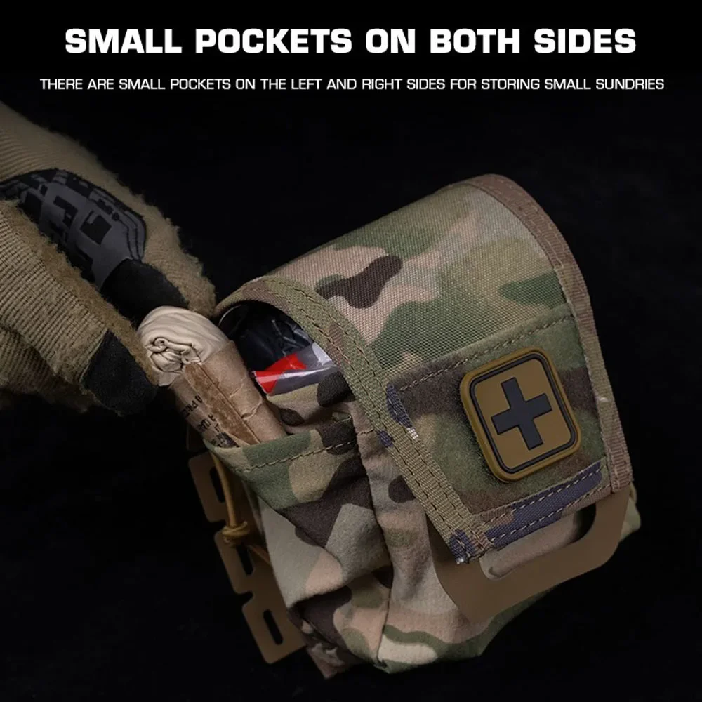 Bolsa Molle con forro separado para deportes al aire libre, caza, Camping, supervivencia, herramientas médicas, almacenamiento, bolsa EDC, botiquines de primeros auxilios - imagen 5