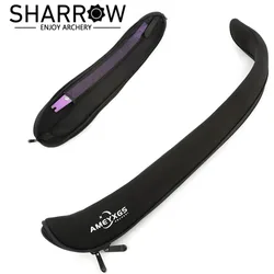 Bolsa de extremidades de arco recurvo para tiro con arco, Protector de cubierta de arco portátil, fácil de llevar para Archer al aire libre, accesorios de tiro de caza