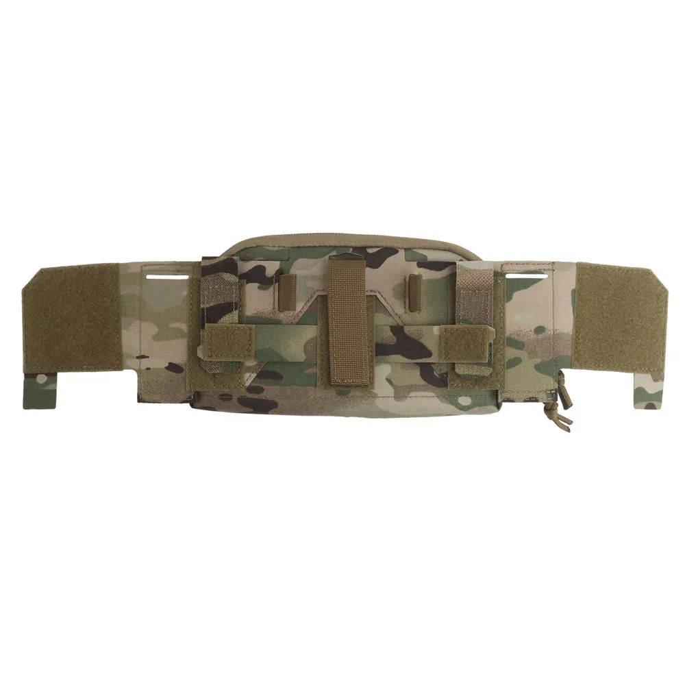 Bolsa táctica de administrador de segunda capa estilo Agilit para chaleco de caza Airsoft portador de placa multicalibre 5,56 Triple/2 uds bolsa Mag de 9mm - imagen 4