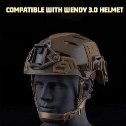 Team Wendy Cubierta NVG para casco táctico – base para cámara
