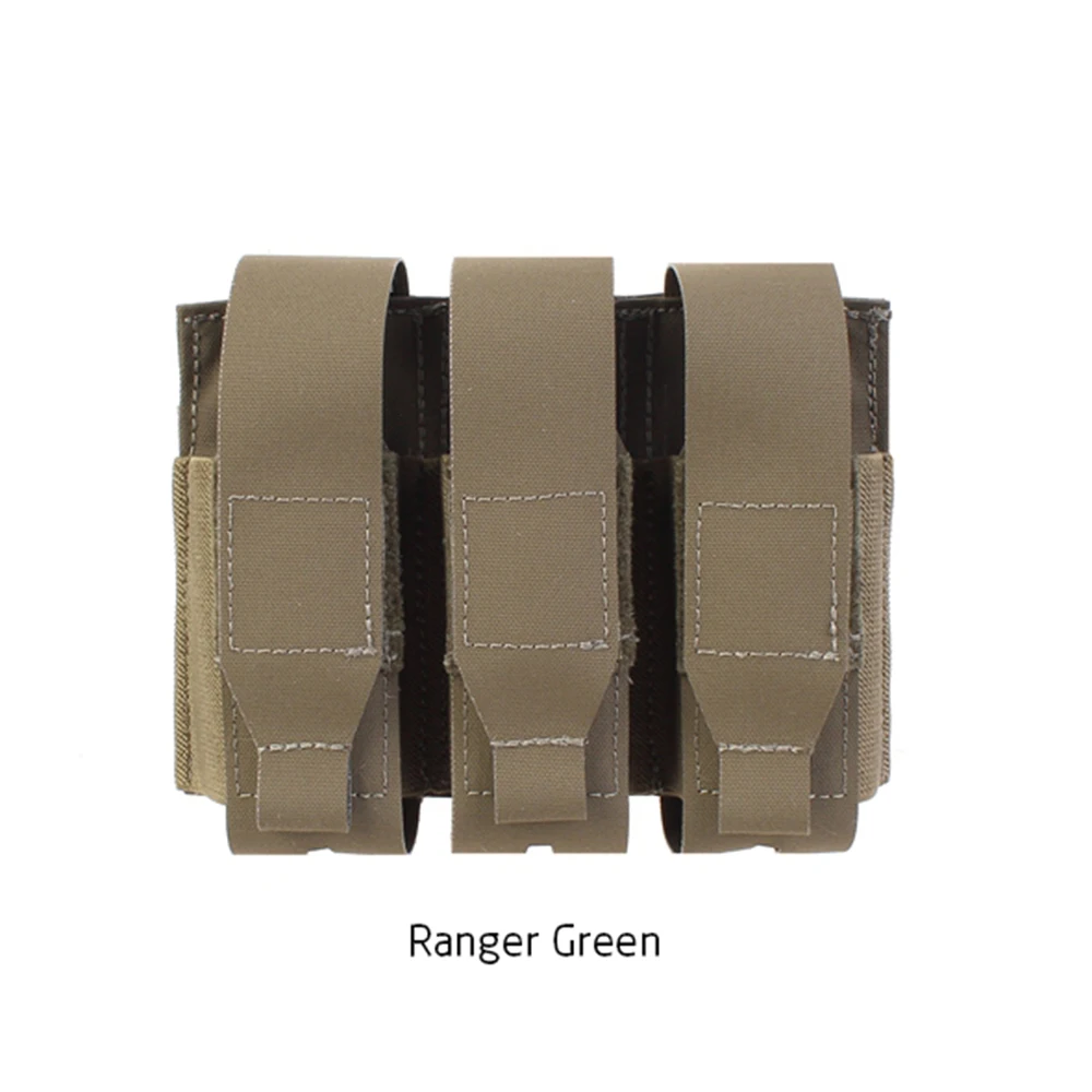 PEW táctico FB3 Triple Flash Bang bolsa MOLLE Flip Cover bolsa de herramientas WD40 40ml bolsa de utilidad de almacenamiento PH99 - imagen 5