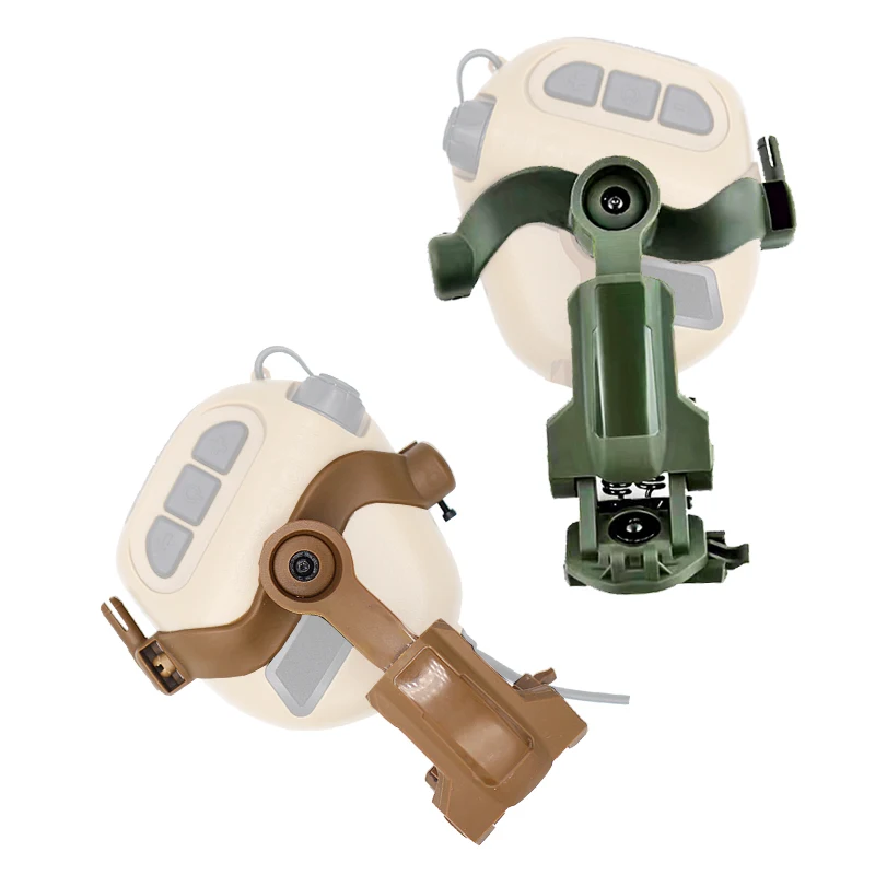 Adaptador de montaje para auriculares para casco ARC Wendy, accesorio para auriculares, se adapta a a auriculares Earmor, adaptador de riel para casco ARC - imagen 5