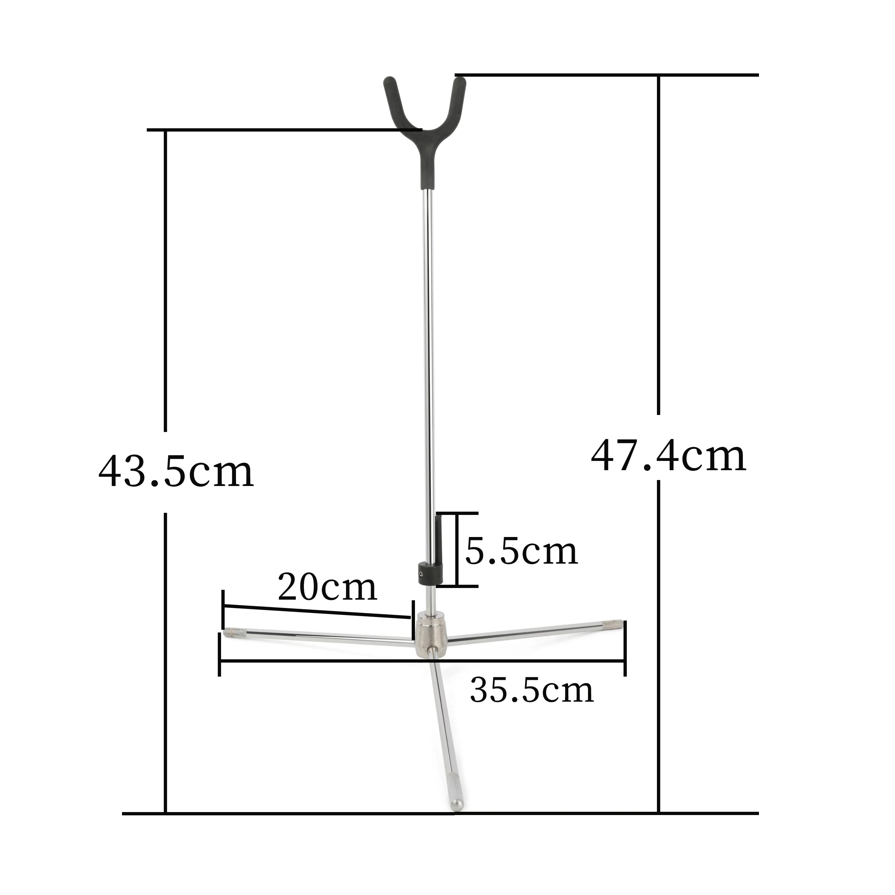 Soporte de arco recurvo ajustable, desmontable, portátil, para tiro con arco, entrenamiento, caza, 1 ud. - imagen 5