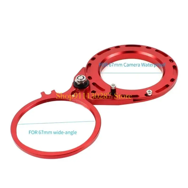 J1HC M67 Hilo 67 mm Swing Macro Lens Adaptador montaje Filtro buceo para DSLR - imagen 2