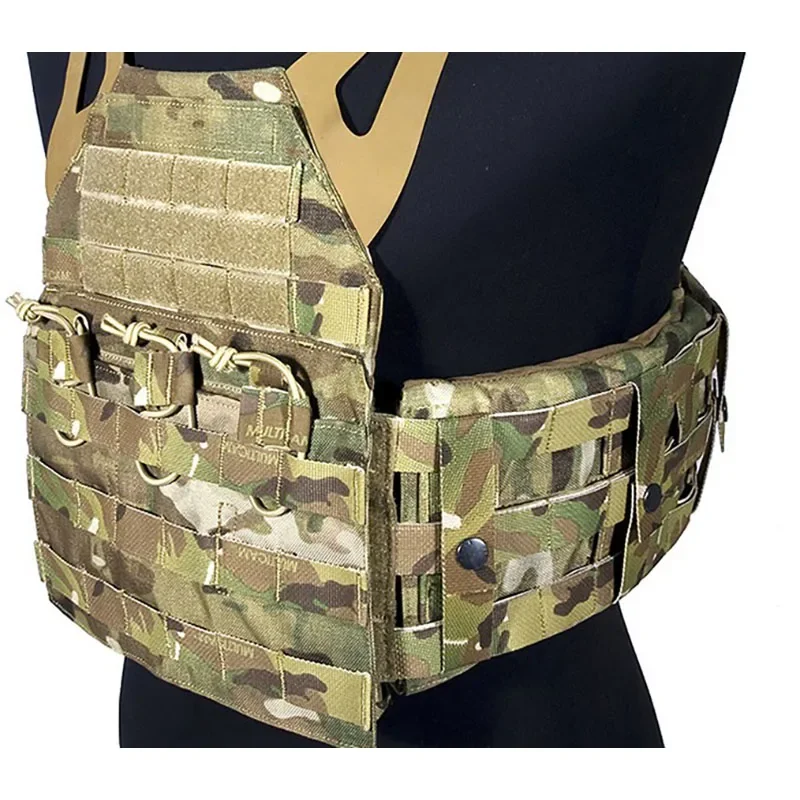 Chaleco táctico JPC, bolsa de Panel de extensión de armadura lateral larga, Parche de protección de cintura, caza al aire libre - imagen 3