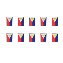 Banderines camuflaje tropical filipino – Decoración para fiestas
