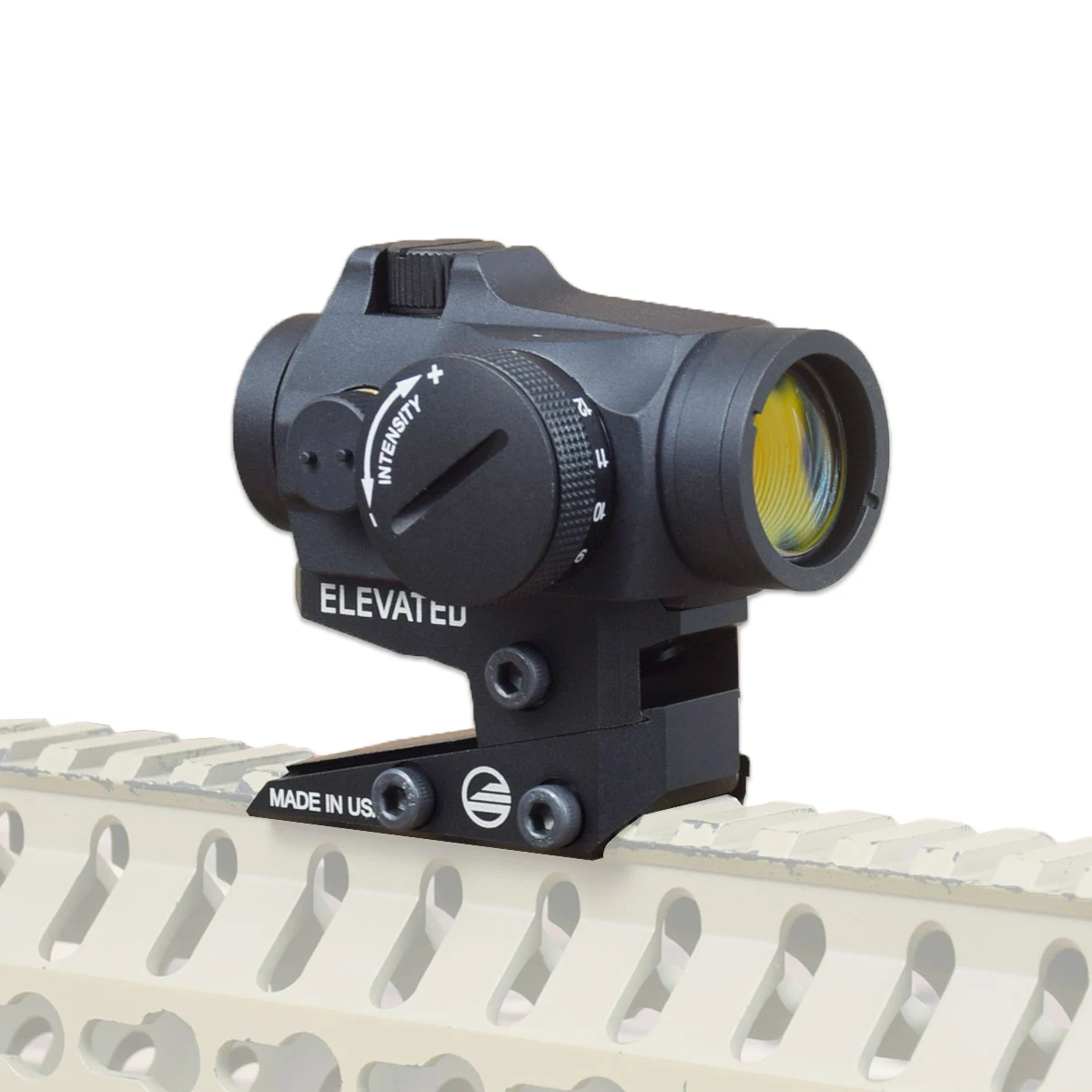 Adaptador elevador de montaje de mira óptica de puntería ajustable de Metal táctico para T01 T02 SR RM Docte Red Dot mira telescópica - imagen 4