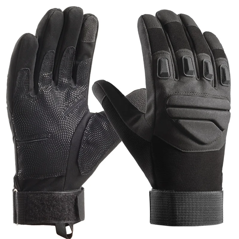 Guantes tácticos de combate para todos los dedos, manoplas antideslizantes para montañismo, resistentes al desgaste, entrenamiento táctico, ciclismo - imagen 3