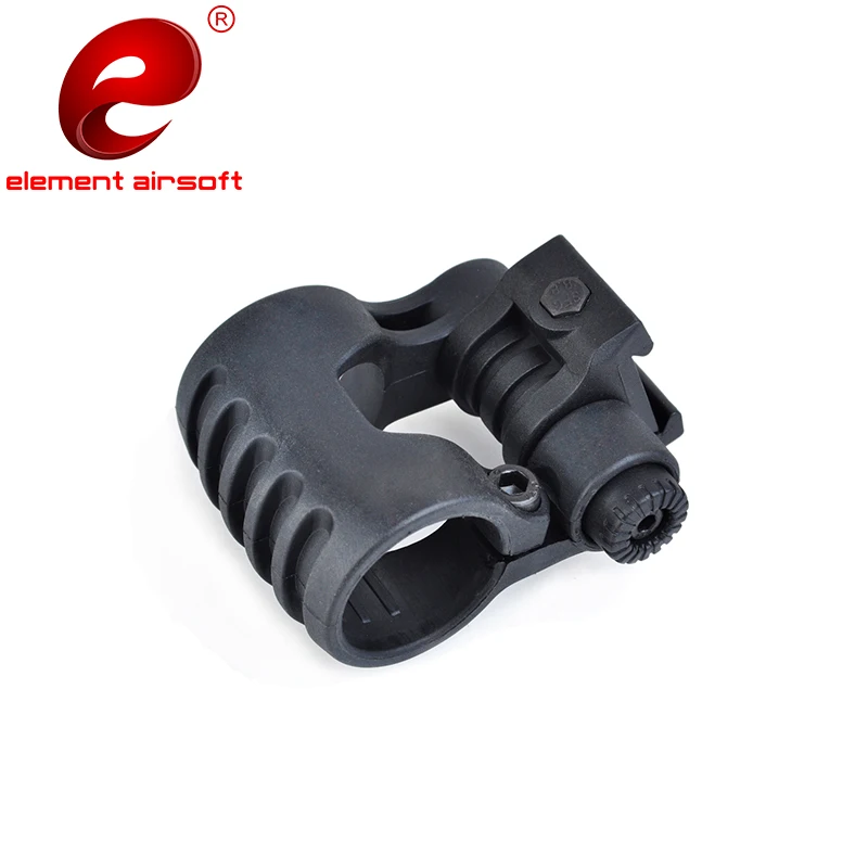 Element Airsoft-Soporte de luz táctica para Rifle, montaje para linterna de caza, con ajuste de 25,4mm de diámetro, 360 ° - imagen 3