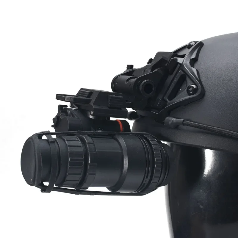 FMA PVS18 1: 1 Versión de metal real Gafas de visión nocturna NVG simuladas Modelo + Adaptador de montaje de nailon L4G24 - imagen 4