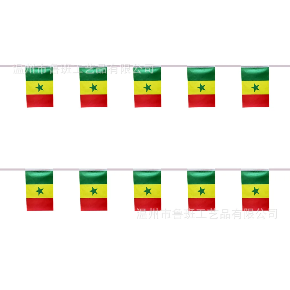 Banderines senegaleses SKY FLAG decorativos 14x21cm - imagen 4