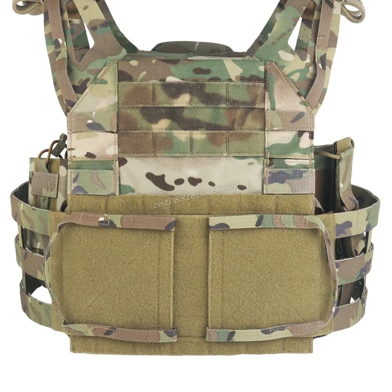 JPC3.0-Juego de portador de placa táctica, chaleco de caza serie R con faja de liberación rápida, bolsa Triple Mag, bolsa de Radio Molle Airsoft - imagen 4
