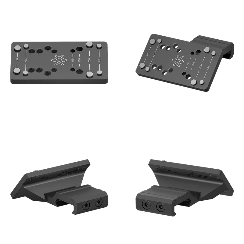 Vector 2007 Universal en un soporte de mira de punto rojo compensado inclinado de 45 grados para miras de punto rojo Frenzy Mgt/ Moj/ Tek/Gin Footprint - imagen 5