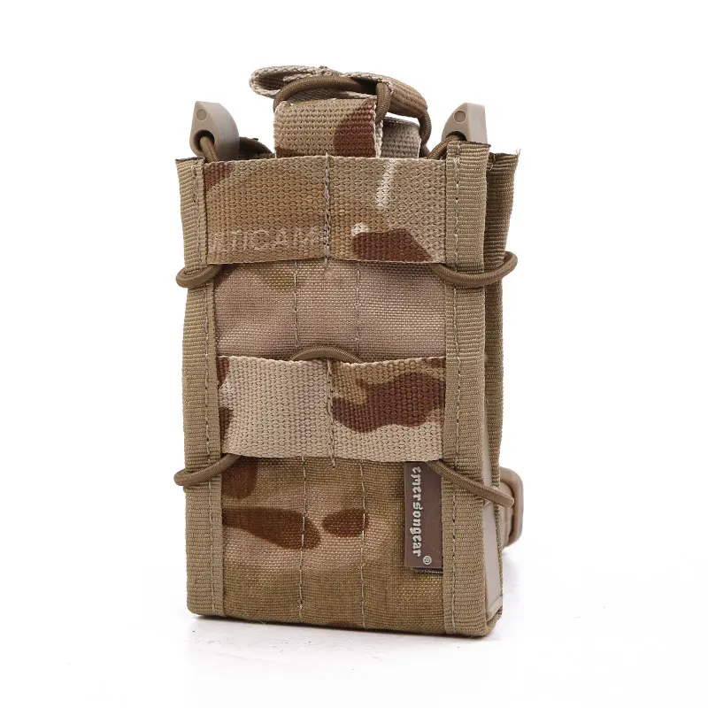 EMERSONGEAR-bolsa para revistas de una sola unidad, juego de guerra Molle, tácticas de Airsoft CS Mag, accesorios para senderismo, combate, caza al aire libre - imagen 3