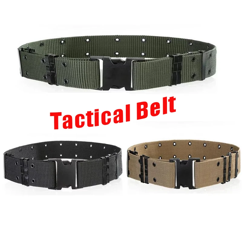Cinturón de nailon para caza, cinturón de liberación rápida de fuerzas especiales, accesorio para equipo táctico - imagen 2