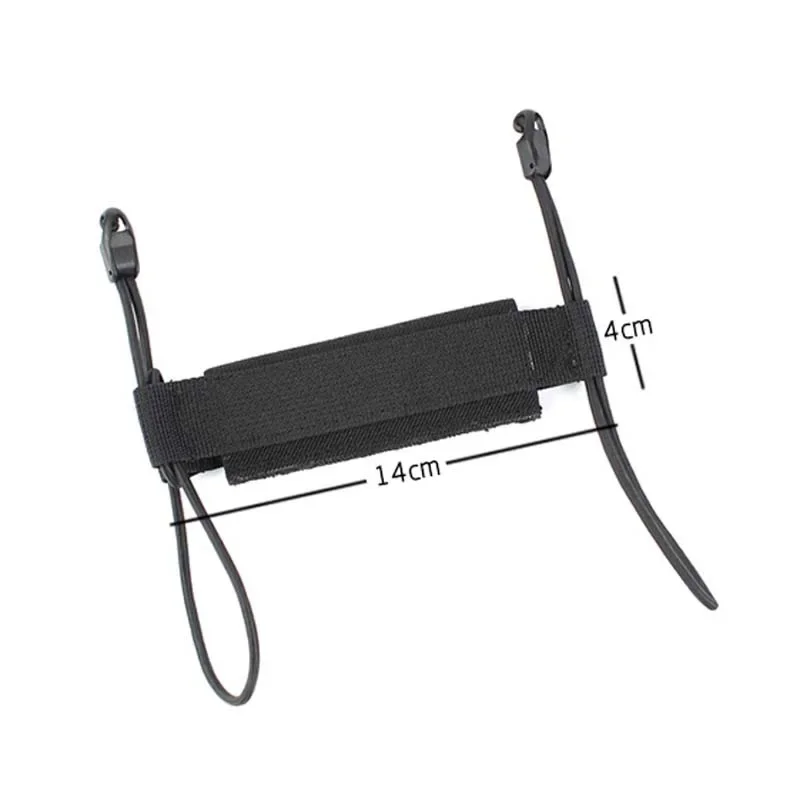 Bolsa de almacenamiento de batería Gecko, bolsa de batería ligera para exteriores, sistema de escalera de fijación para pistolas AEG 416C/MPX/MCX - imagen 4