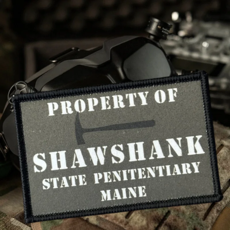 Parche con estampado de martillo para chaleco táctico, sombreros con gancho y bucle, insignia de moral, mochila, pegatinas decorativas, parches para brazalete para ropa - imagen 5