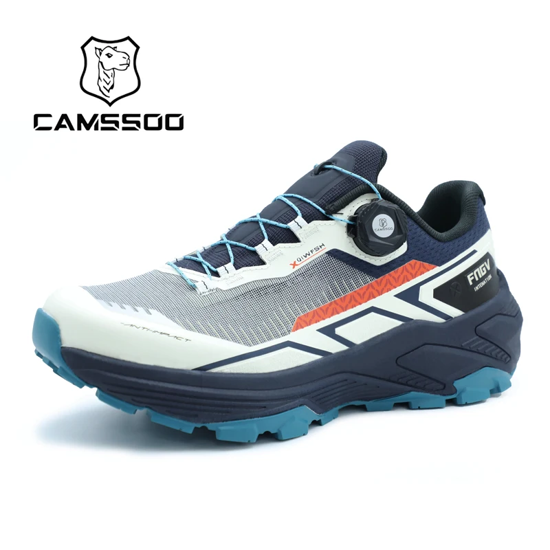CAMSSOO-zapatos de senderismo para hombre, calzado deportivo para exteriores, botas de nieve transpirables para trekking, zapatos todoterreno de malla, zapatillas informales para caminar y correr - imagen 3