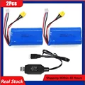 2Pcs with USB cable