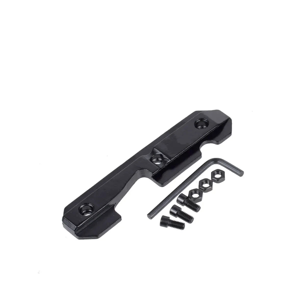 Placa lateral de cola de milano de acero táctico AK47, soporte de alcance para Rifle de caza, compatible con Midwest AK, Saiga, 7,62x39, 5,45x39 - imagen 3