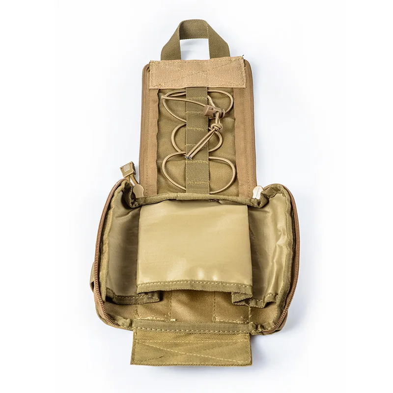 Molle-Kit de primeros auxilios médico, bolsa táctica militar, bolsa de herramientas para exteriores, Camping, emergencia, caza, senderismo, paquete de supervivencia del ejército EDC - imagen 3