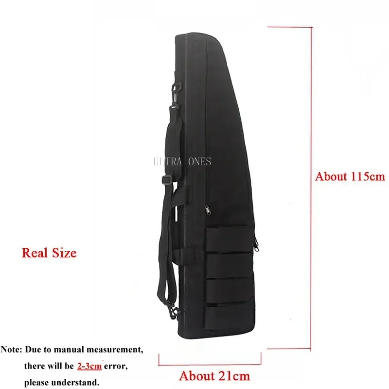 Bolsa táctica de caza de 70cm, 95cm y 115cm, funda para pistola de Rifle de tiro Airsoft, juego Cs, bolsas de protección para transporte de pistola de Paintball - imagen 2