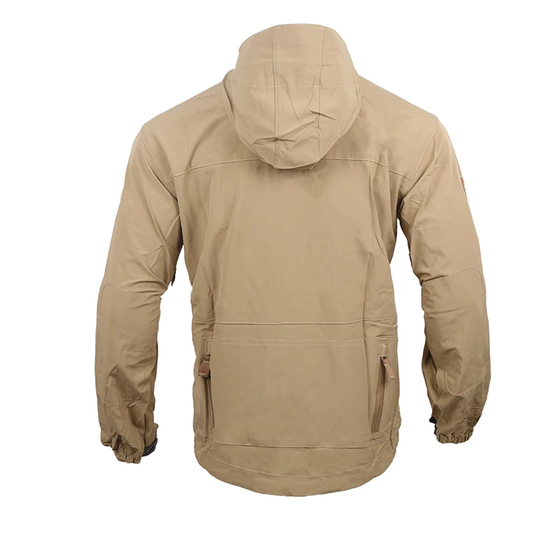 Emersongear TacticalTAD Predator Gen 4 chaqueta de concha suave para hombre abrigo cálido a prueba de viento senderismo Airsoft deportes de caza al aire libre TAN - imagen 3