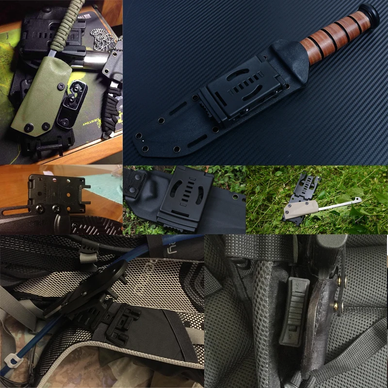 Clip universal para cinturón táctico con bloqueo de fundas - imagen 3