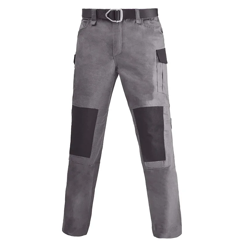 Pantalones Cargo tácticos al aire libre para hombres, pantalones de caza, pantalones de entrenamiento, múltiples bolsillos, resistentes al desgaste, impermeables, pantalones de senderismo - imagen 2