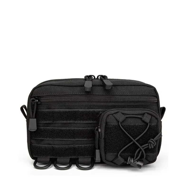 Bolsa organizadora EDC, riñonera para teléfono móvil, bolsa de utilidad pequeña, bolsa de cinturón para ciclismo, viajes, caza, pesca
