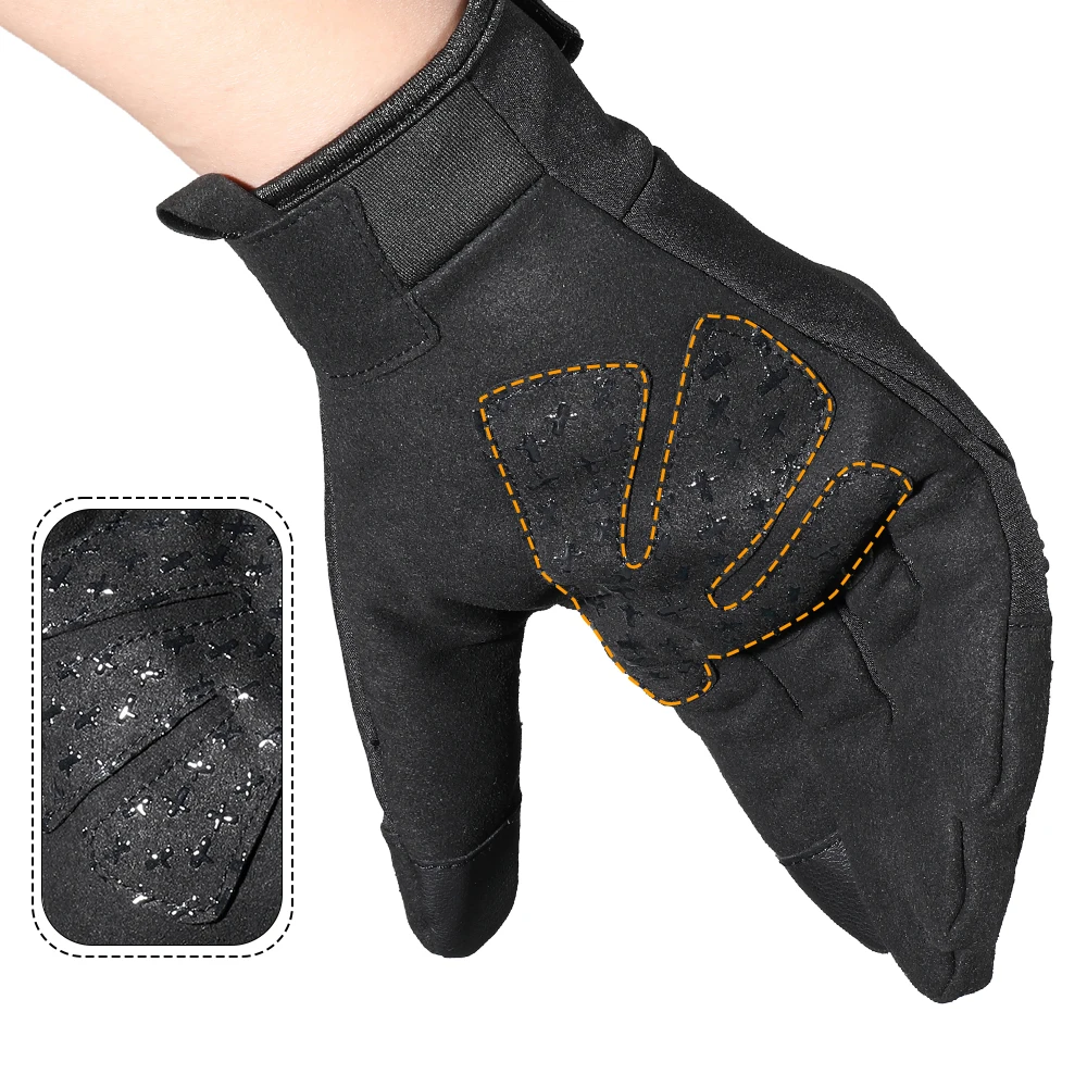 Guantes tácticos de invierno para hombre, manoplas de dedo completo para ciclismo, esquí, senderismo, bicicleta, pantalla táctil, equipo militar deportivo - imagen 5