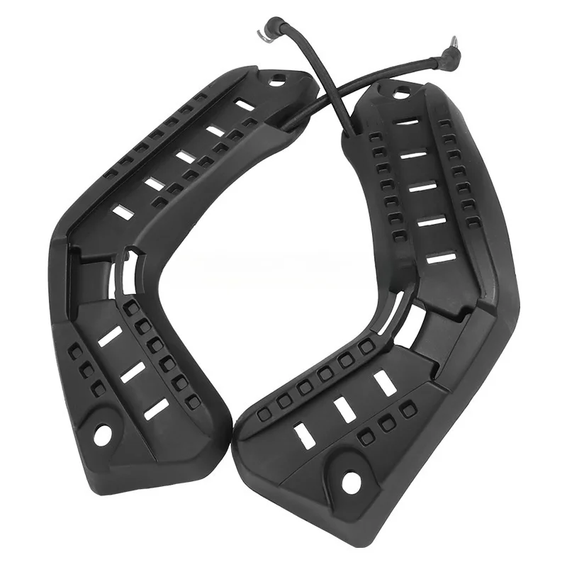 Riel de montaje de riel de guía lateral para casco rápido al aire libre, accesorios para casco, 1 Juego - imagen 5