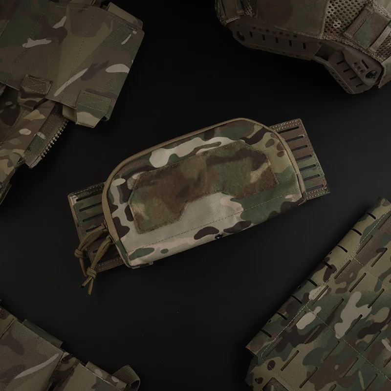 Bolsa de administrador de segunda capa con cartel táctico para bolsa Triple Mag de calibre múltiple, chaleco compacto frontal, accesorio portador de placa - imagen 5