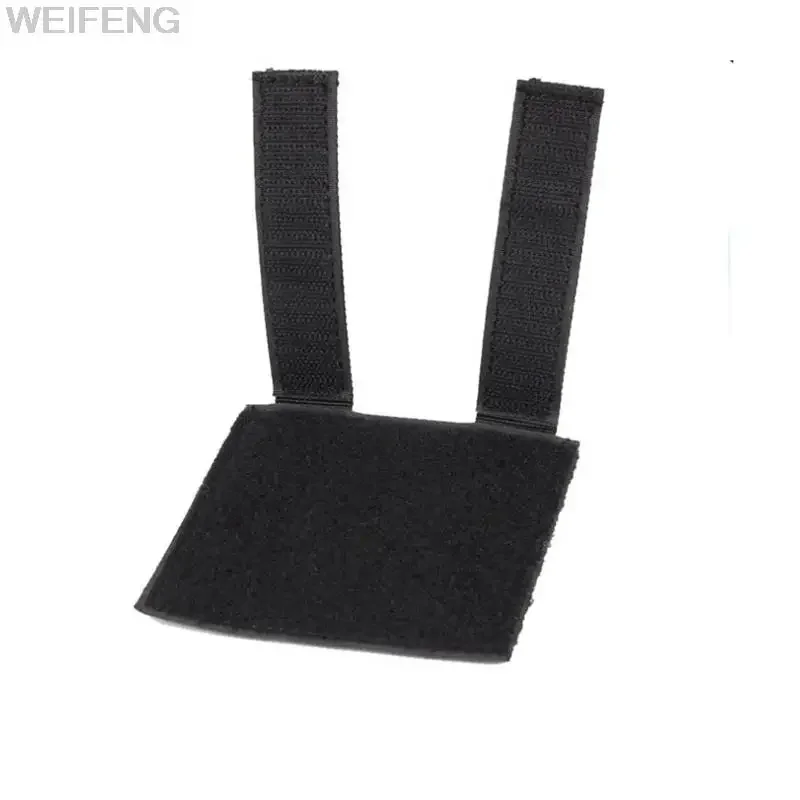 Panel de bucle de parche de identificación Modular táctico de 10CM, Panel adaptador de cinta convertidor de gancho y bucle Molle para chaleco de insignia de parche DIY - imagen 4