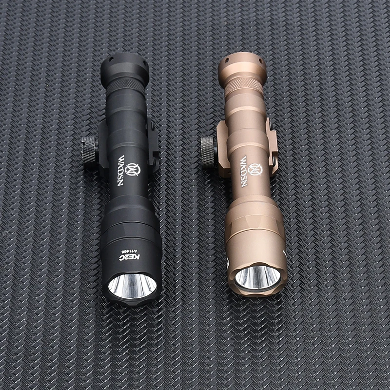 WADSN-linterna táctica SF Airsoft M600 M600U, luz blanca, 600 lúmenes, ajuste de riel de 20mm, Más estilo, interruptor de presión, lámpara de caza - imagen 3