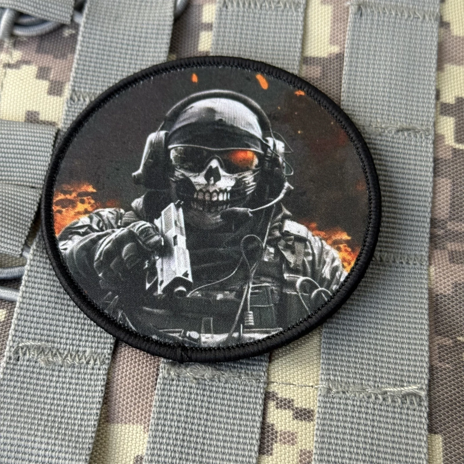 Parche de insignia de moral de soldado táctico ruso, parche de insignia de moral impreso, parches militares de gancho para ropa, pegatinas para mochila - imagen 5