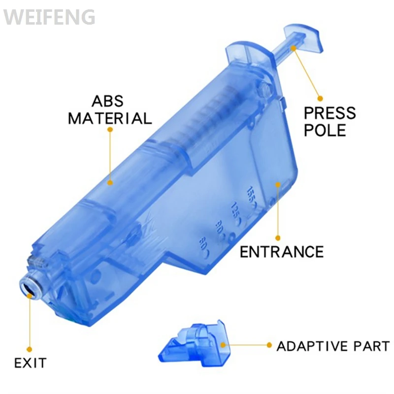 155rd BB Loader plástico BB cargador de velocidad juegos de guerra combate táctico BB cargador Paintball accesorio de caza al aire libre - imagen 3