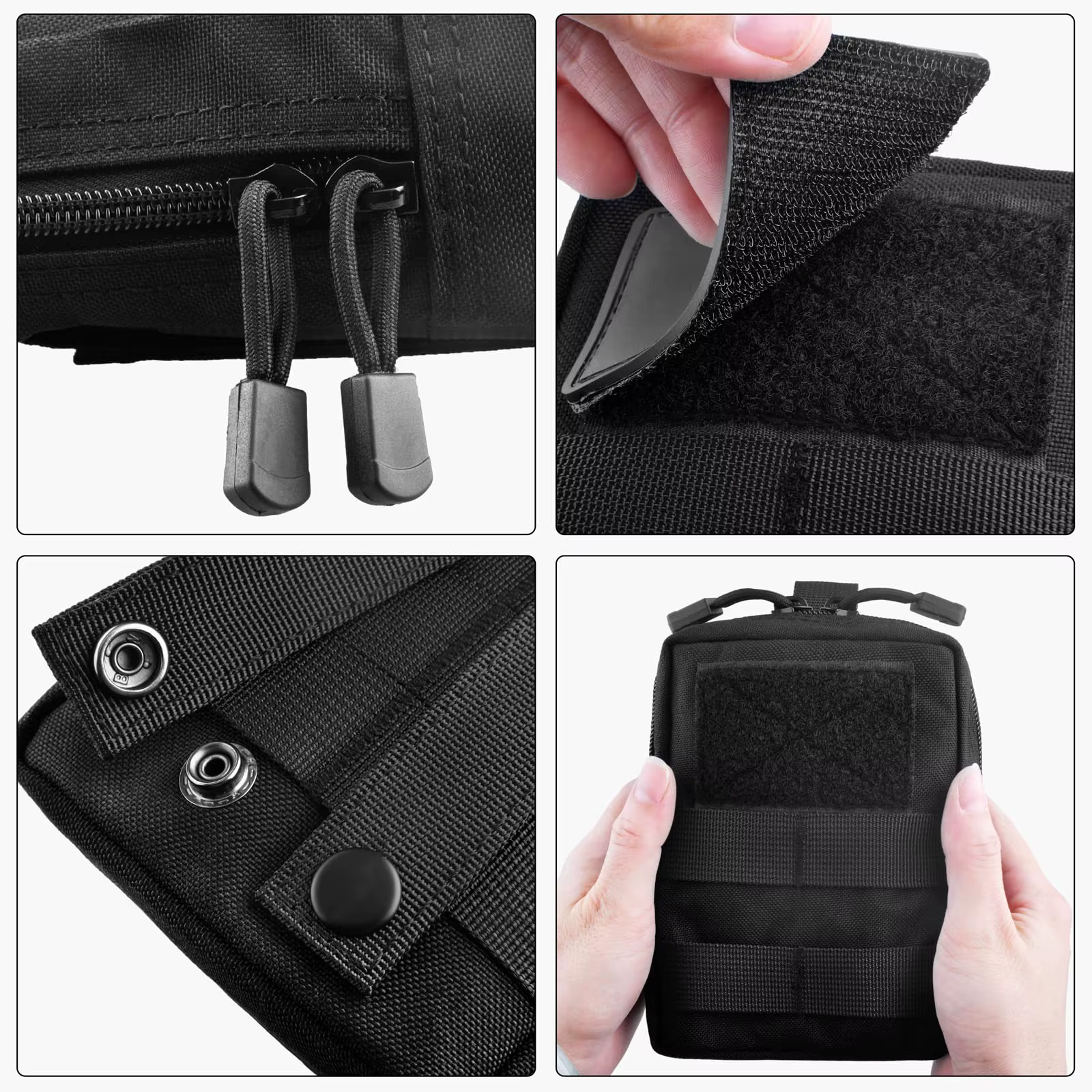 Bolsa táctica MOLLE impermeable portaaccesorios EDC para cinturón - imagen 5