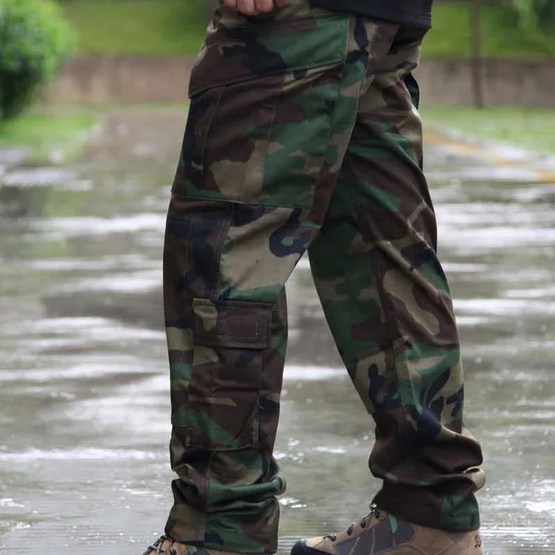 Emersongear pantalones tácticos BDU entrenamiento de combate hombres pantalones Cargo Airsoft caza deportes al aire libre senderismo ciclismo poliéster algodón - imagen 4